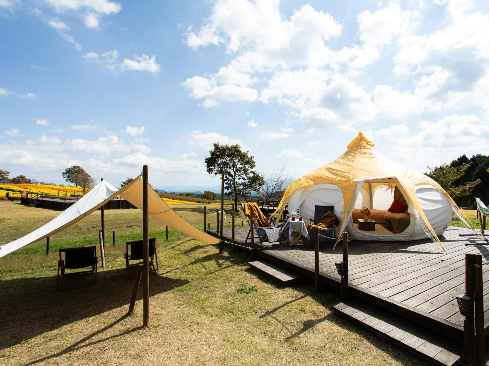 くじゅう花公園　キャンピングリゾート花と星 Kuju Extérieur photo